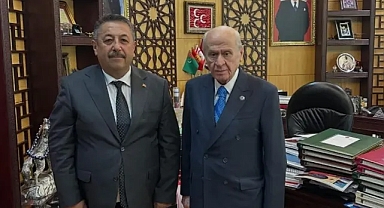 Faruk Bayuk'tan MHP Genel Başkanı Devlet Bahçeli'ye ziyaret