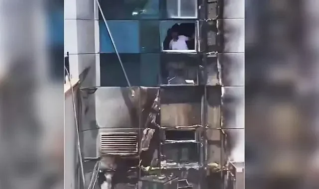 Harran Üniversitesi Hastanesi'nde yangın paniği