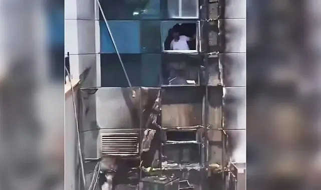 Harran Üniversitesi Hastanesi'nde yangın paniği