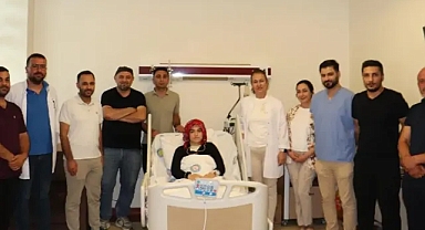 HRÜ’de doğum sonrası gelişen inmeye başarılı müdahale