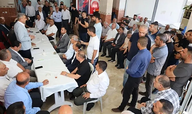 İl Başkanı Günbegi'den Birecik temasları