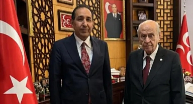 Mahmut Güneş'ten Devlet Bahçeli'ye ziyaret
