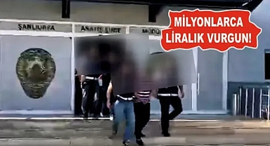 O şebeke Şanlıurfa'da paketlendi