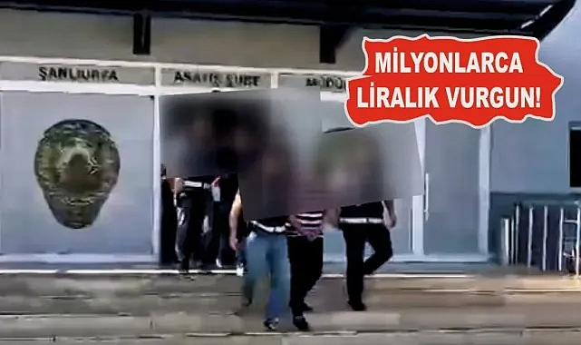 O şebeke Şanlıurfa'da paketlendi
