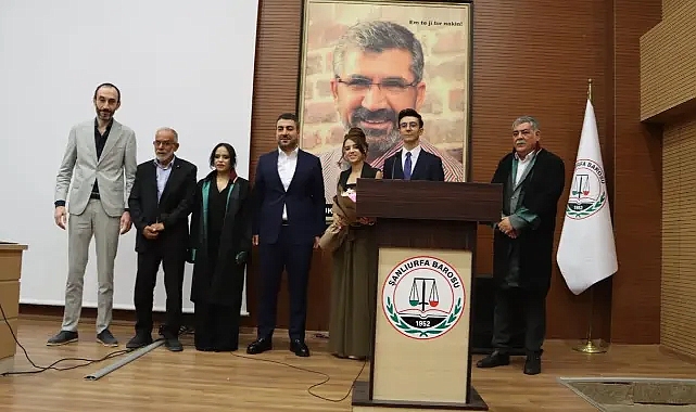 Şanlıurfa Barosu'na 11 avukat daha katıldı
