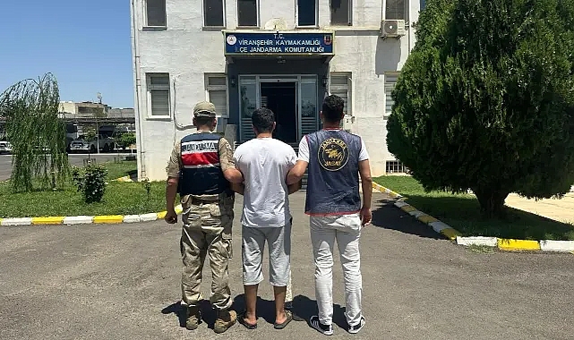 Şanlıurfa'da 10 yıl hapis cezası bulunan firari hükümlü yakalandı
