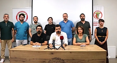 Şanlıurfa Tabip Odası'ndan hukuki güvence talebi