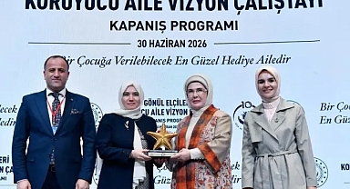 Şanlıurfa'ya ‘Geçici Koruyucu Aile Hizmeti Özel Ödülü’