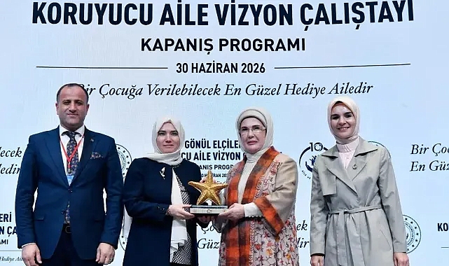 Şanlıurfa'ya ‘Geçici Koruyucu Aile Hizmeti Özel Ödülü’
