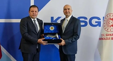 ŞUTSO Başkanı Yetim’den KOSGEB temasları
