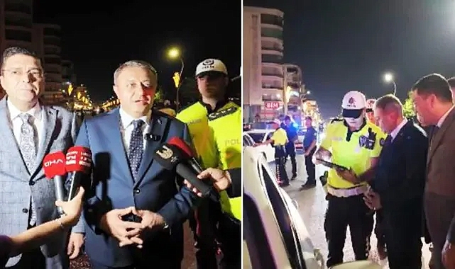 Vali Şıldak, sahaya indi: 14 farklı noktada eş zamanlı denetim (VİDEO)