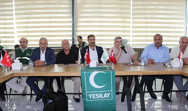 Yeşilay Şanlıurfa Şubesi, muhtarlarla bir araya geldi