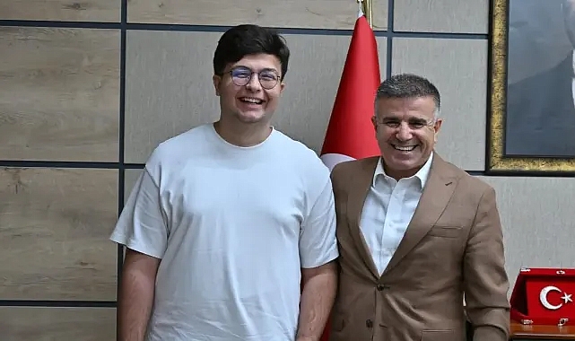 YKS Türkiye Birincisi Koşar'dan, Sultanoğlu'na ziyaret