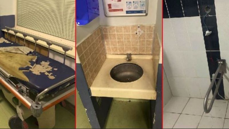 Devlet Hastanesi'nde istenmeyen görüntüler