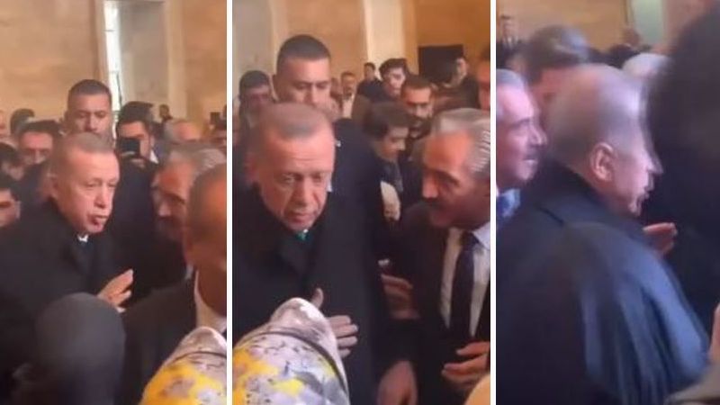 Cumhurbaşkanı Erdoğan, İzol’un yüzüne bile bakmadı !