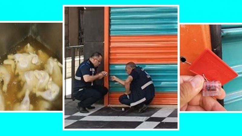 Urfa’da sıkıntılı lokanta mühürlendi !