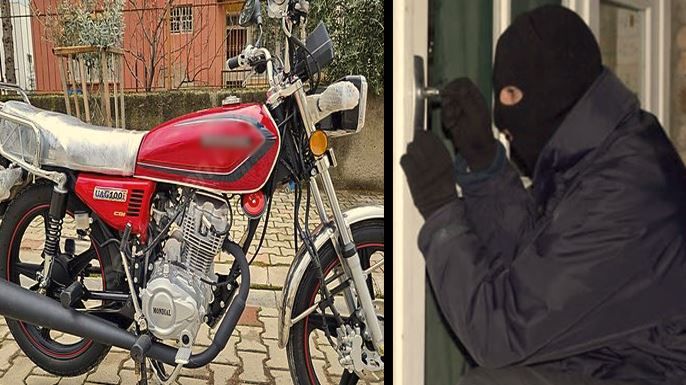 Urfa’da motosiklet hırsızları yine iş başında