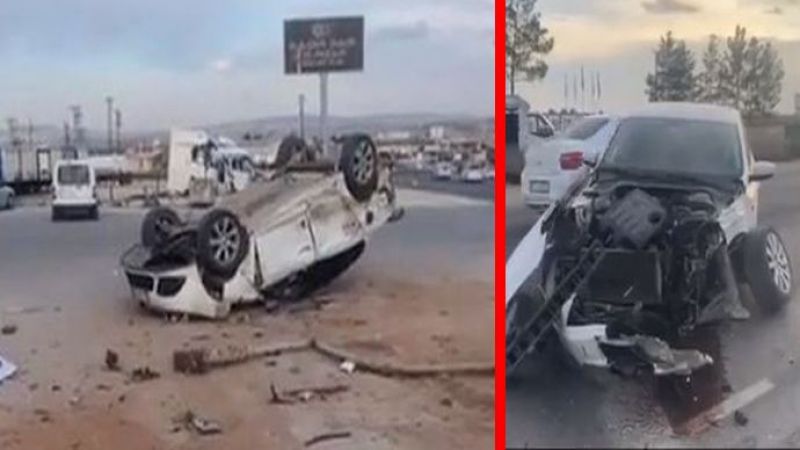 Birecik’te kaza: 5 yaralı