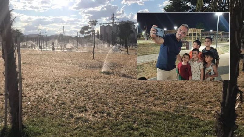 Milyonlarca lira Millet Bahçesi’nde kurudu!