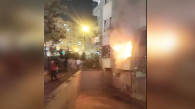 Haliliye'de maddi hasarlı yangın