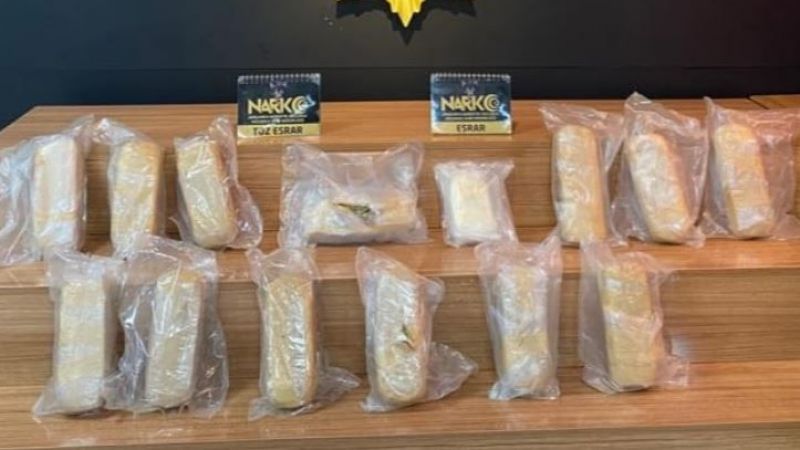 Urfa’da akaryakıt tankında uyuşturucu sevkiyatı