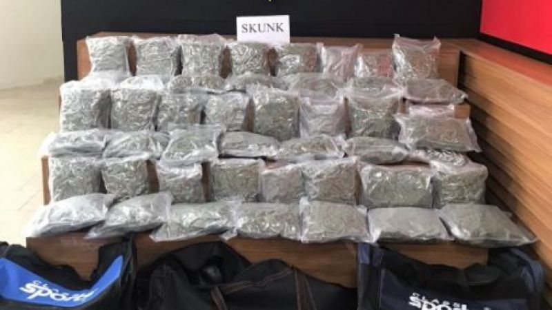 Çekici aracıyla uyuşturucu sevkiyatı