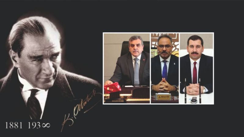 Başkanlardan 10 Kasım mesajları