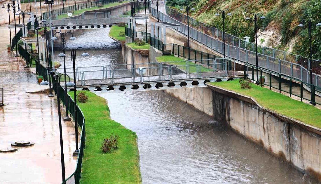Yağışlar tarihi dereyi hareketlendirdi