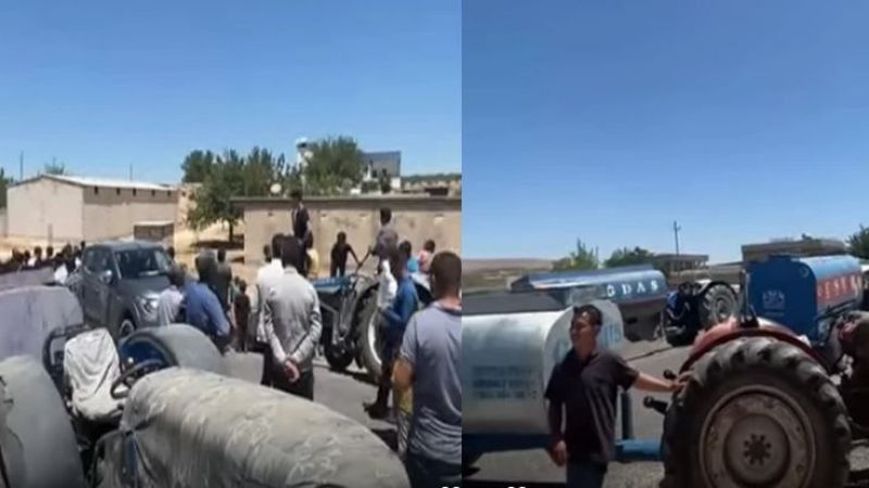 Su sorunu köylüleri yola döktü