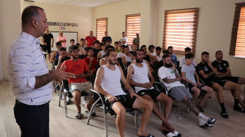 Urfaspor'lu oyunculara değişen kurallar anlatıldı