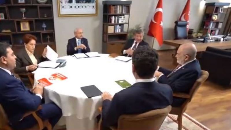 6’lı masa ortak aday noktasında anlaştı