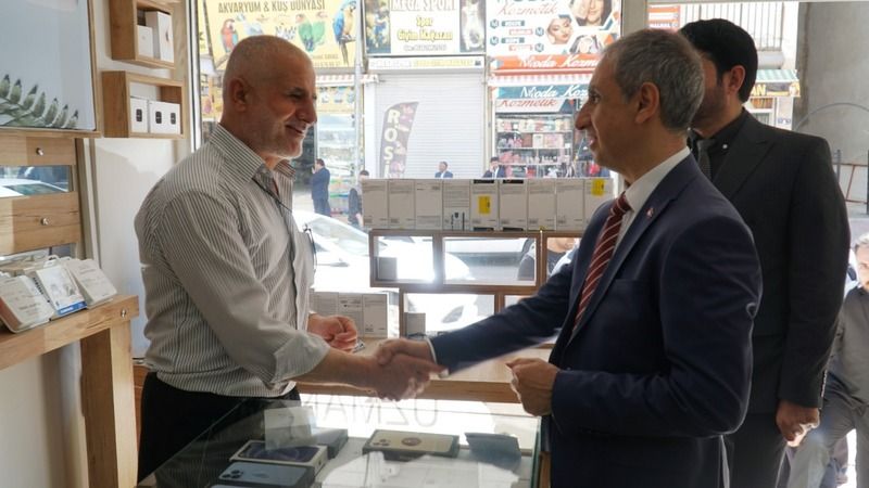 Dusak’tan esnaflara ziyaret 