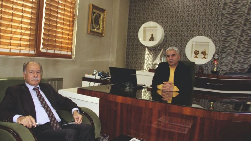 DEVA Partili Hasan Kaplan'dan Ağaslan'a ziyaret