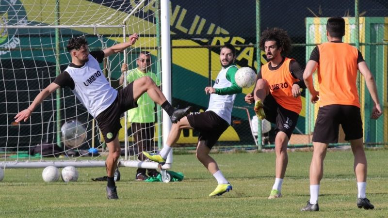Urfaspor'da kıran kırana antrenman
