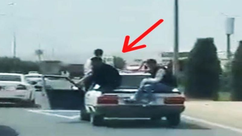 Urfa’daki gençlerden tehlikeli hareketler