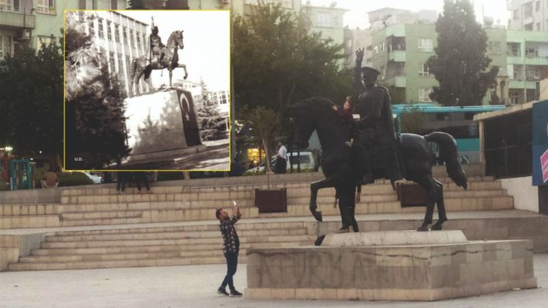 99'UNCU YILDA ATATÜRK HEYKELİ BU DURUMDA MI OLMALI?