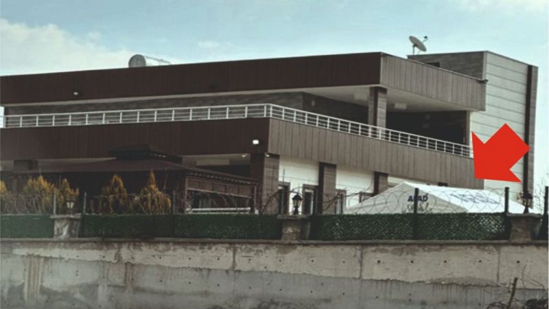 Bağ evine AFAD çadırı kuran kişi ortaya çıktı