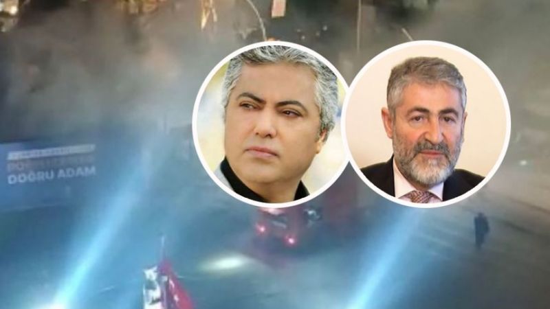 Bakan Nebati’nin katılım sağladığı konserde yangın çıktı