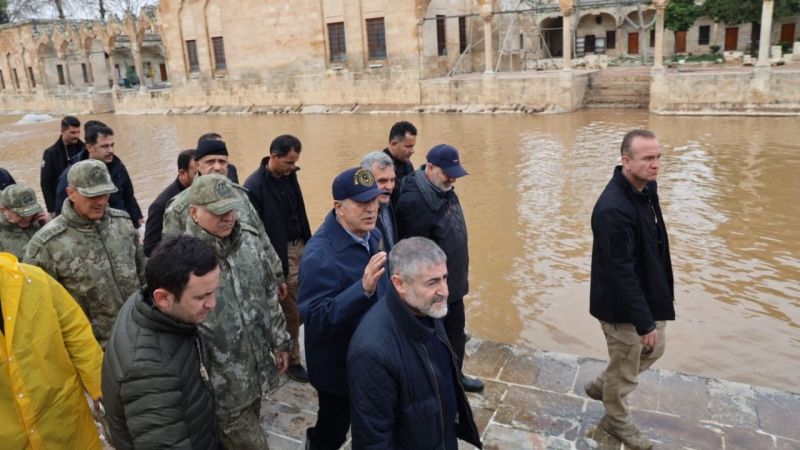 Bakanlar Balıklıgöl'ün son halini inceledi