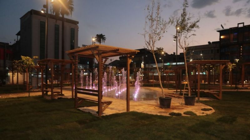 Sarayönü meydanı'nda son rötuşlar