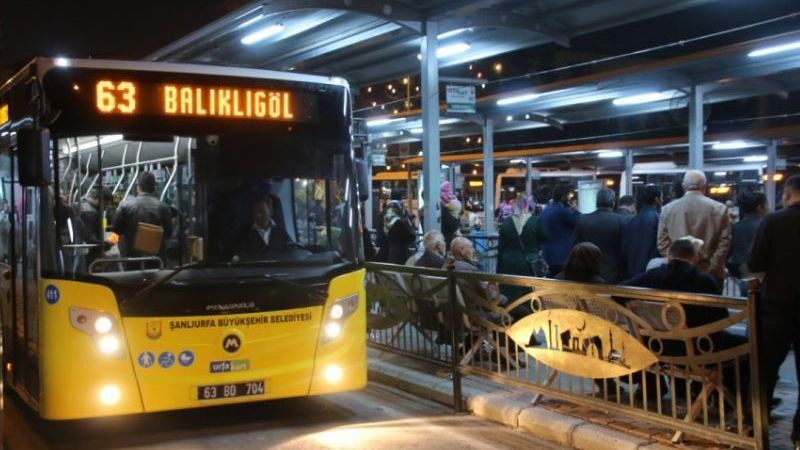 Urfa belediye otobüs hatlarında değişikliğe gidildi !