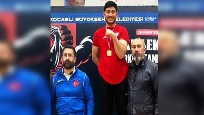 Urfalı sporcu Türkiye şampiyonu oldu