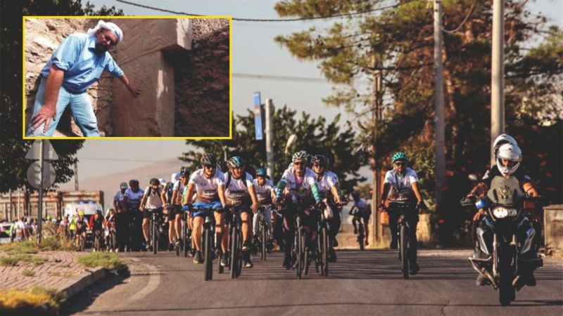 Klaus Schmidt'e bisikletli anma