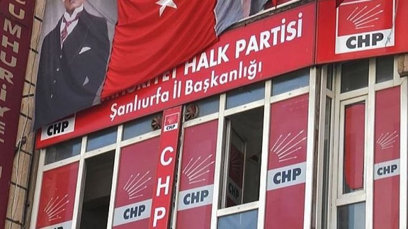 CHP Urfa’da flaş istifa !  