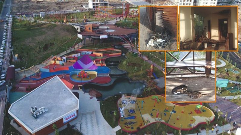 Urfa'nın 'Ankapark'ı göz göre göre çürüyor