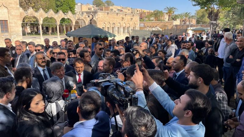 Balıklıgöl'de Davutoğlu yoğunluğu 