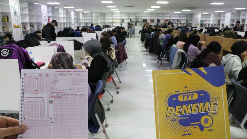 Haliliye Belediyesi'nden 'Deneme Sınavı'