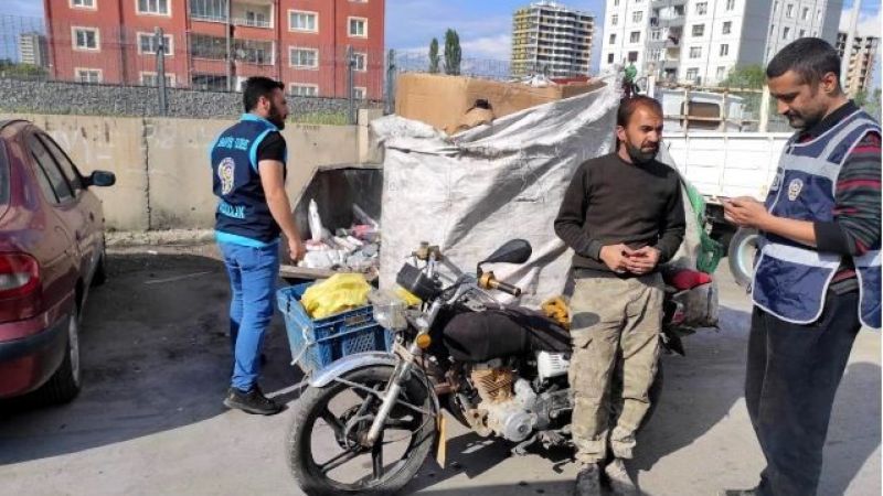 Siverek’te motosiklet ve sürücüleri denetlendi