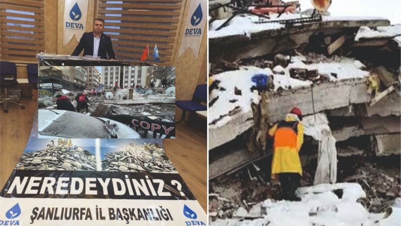 Urfa DEVA, depremin ilk 24 saatini sorguluyor