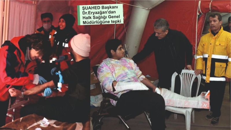 Depremin 3'ünci günü hizmete koştuk. Siz neyin derdindesiniz?